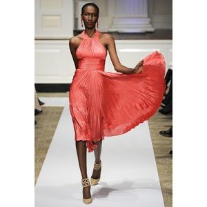 $3500 Oscar de la Renta cocktail dress 4 2 XS S